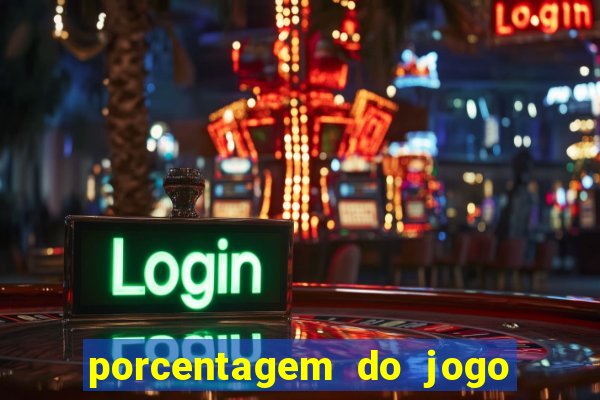 porcentagem do jogo fortune tiger