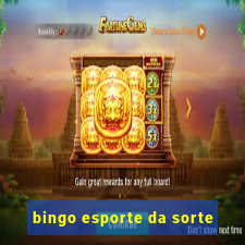 bingo esporte da sorte