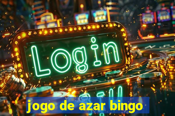 jogo de azar bingo