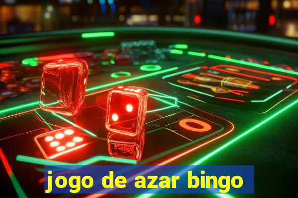 jogo de azar bingo