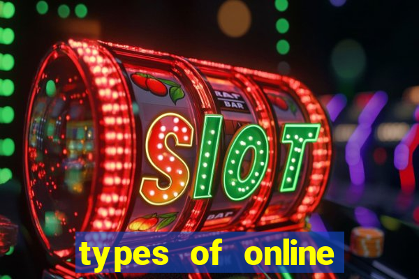 types of online casino games