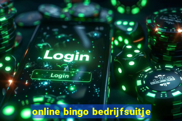 online bingo bedrijfsuitje