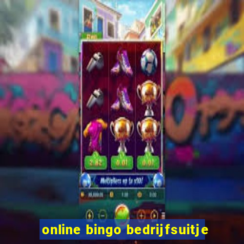 online bingo bedrijfsuitje