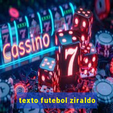 texto futebol ziraldo