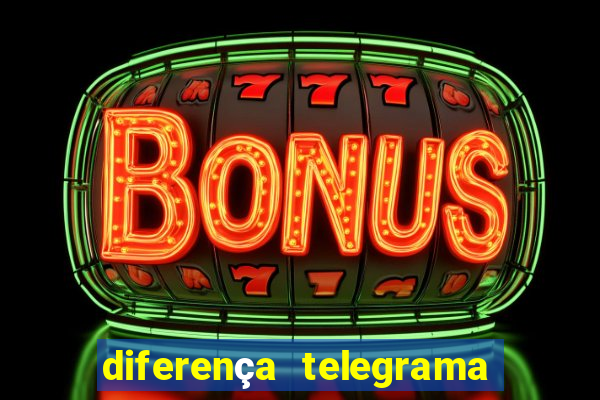 diferença telegrama e carta