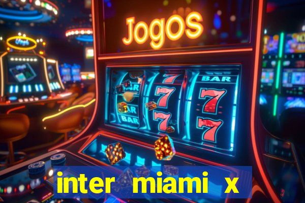 inter miami x cincinnati palpite