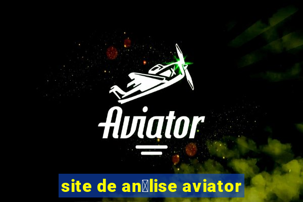 site de an谩lise aviator