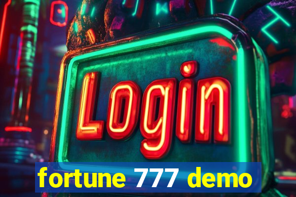 fortune 777 demo