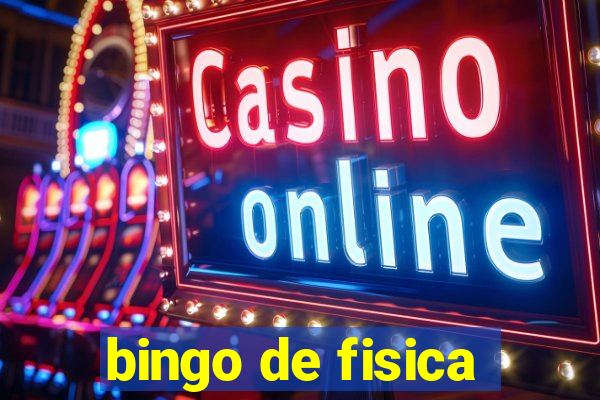 bingo de fisica