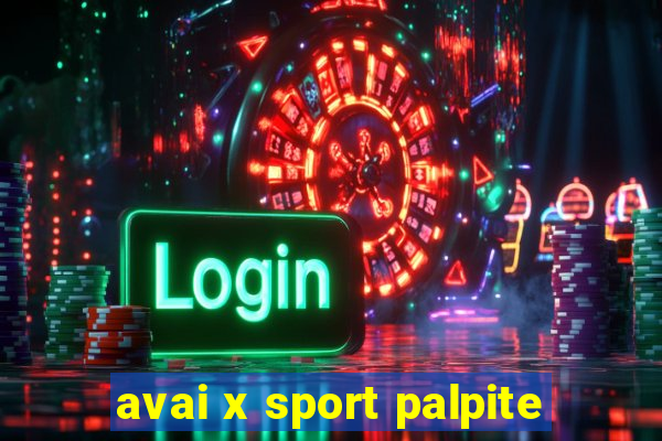 avai x sport palpite