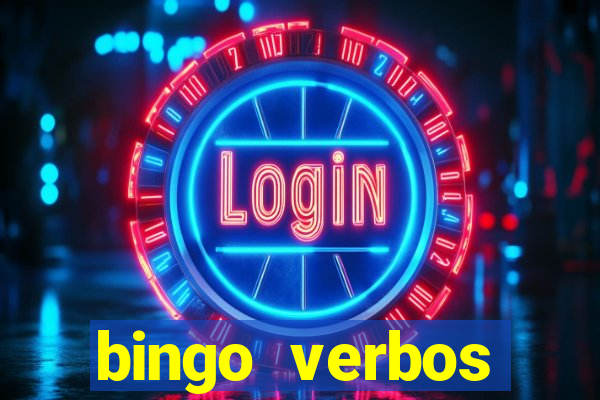 bingo verbos irregulares ingles