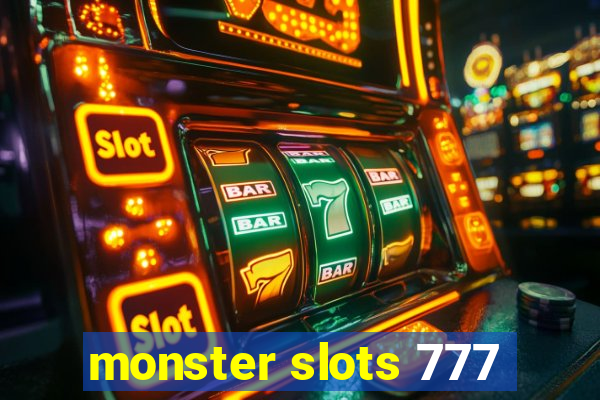 monster slots 777