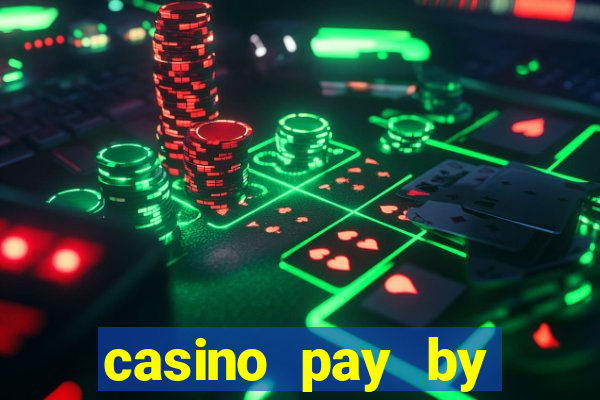 casino pay by mobile bill