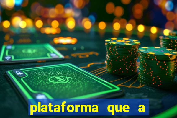 plataforma que a virgínia joga