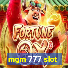 mgm 777 slot