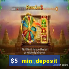 $5 min deposit casino australia