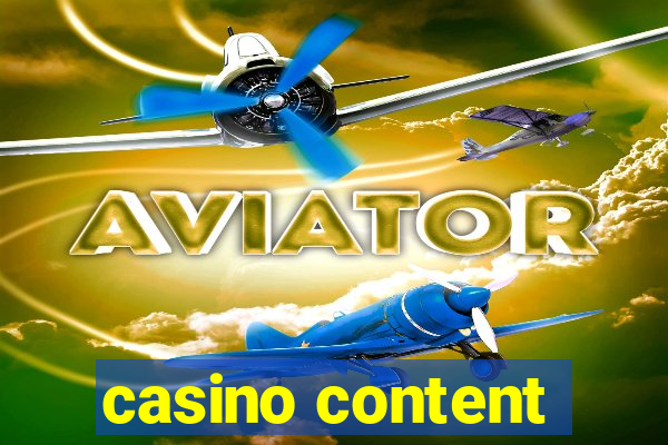 casino content