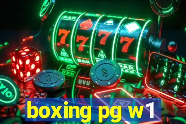 boxing pg w1