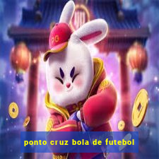 ponto cruz bola de futebol