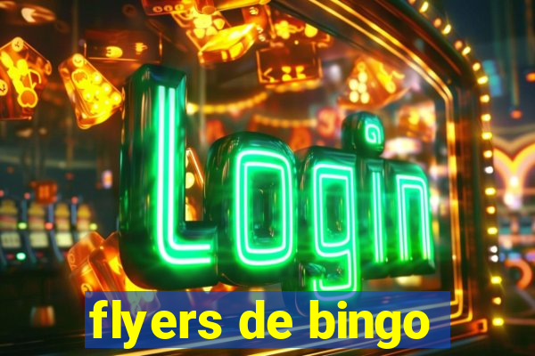 flyers de bingo