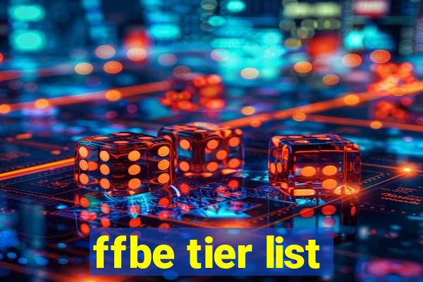 ffbe tier list