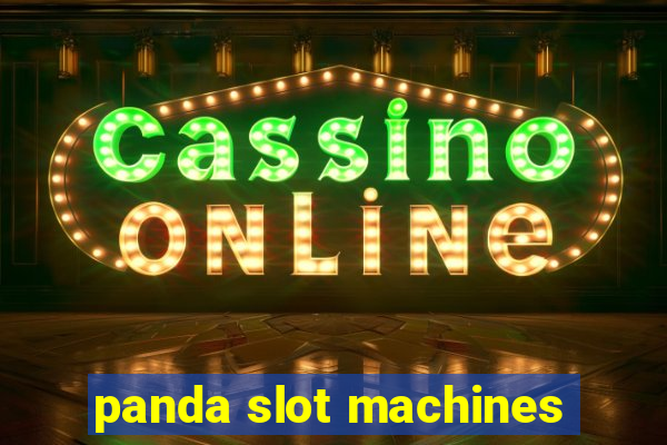 panda slot machines