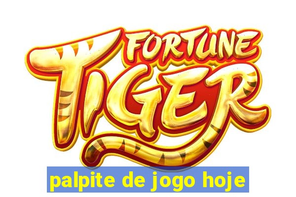 palpite de jogo hoje