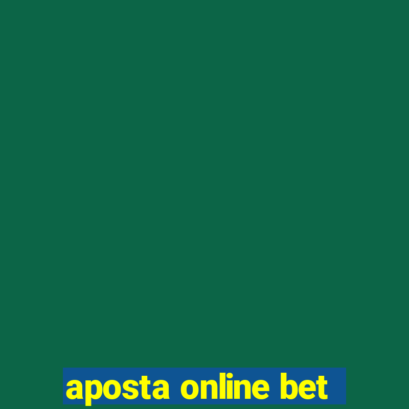 aposta online bet