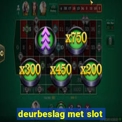 deurbeslag met slot