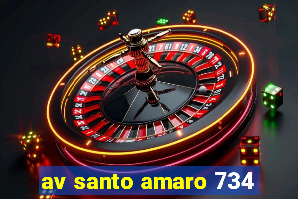 av santo amaro 734