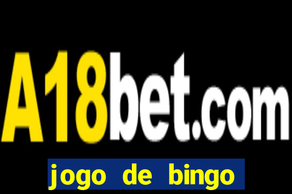 jogo de bingo valendo dinheiro