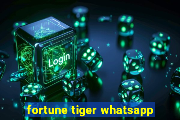 fortune tiger whatsapp