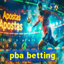 pba betting