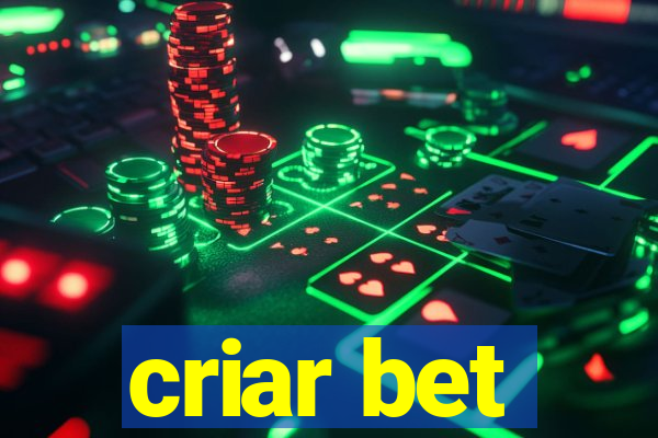 criar bet