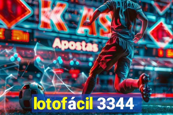 lotofácil 3344