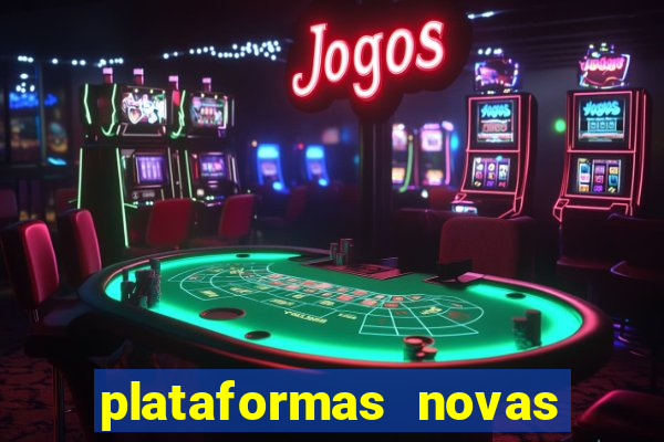 plataformas novas com bonus de cadastro