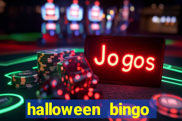 halloween bingo card maker