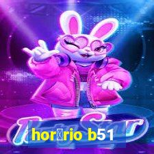 hor谩rio b51