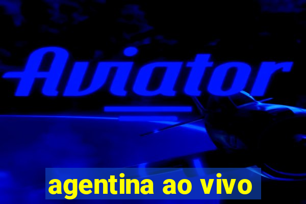 agentina ao vivo