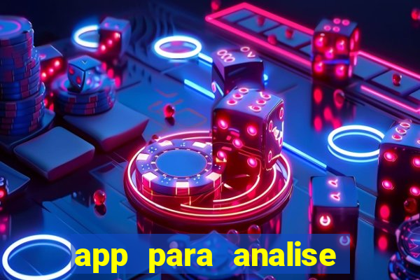 app para analise de jogos de futebol