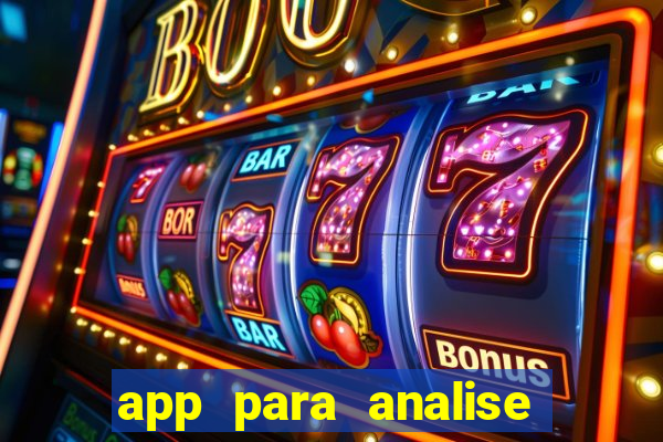 app para analise de jogos de futebol