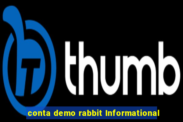 conta demo rabbit Informational