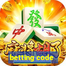 betting code