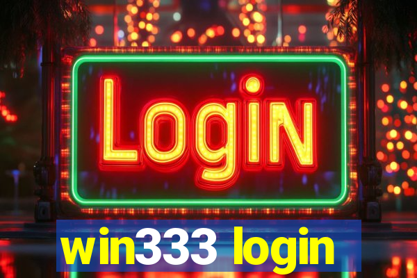 win333 login