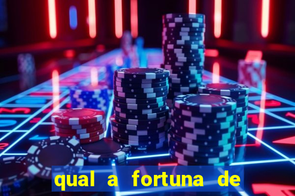 qual a fortuna de aloisio chulapa