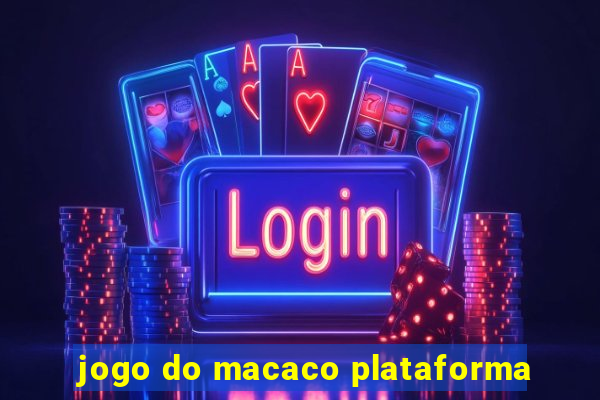 jogo do macaco plataforma