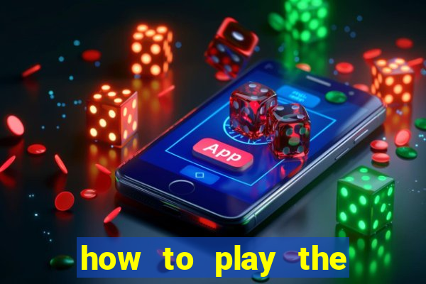 how to play the buffalo slot machine