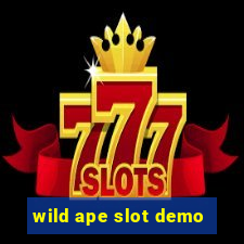 wild ape slot demo