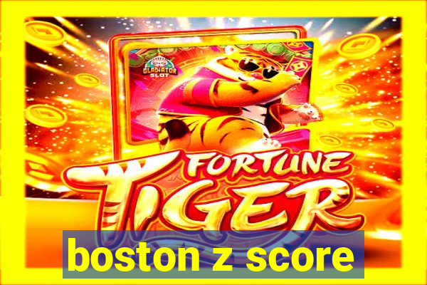 boston z score