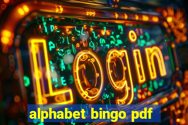 alphabet bingo pdf